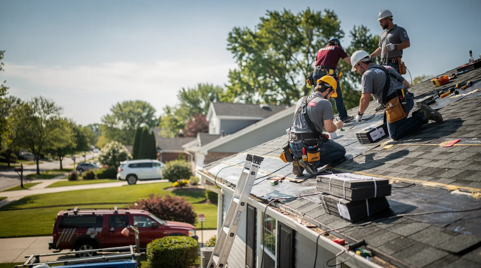 Roof Repair in Libertytown, MD around you